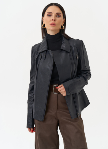 Куртка косуха из натуральной кожи