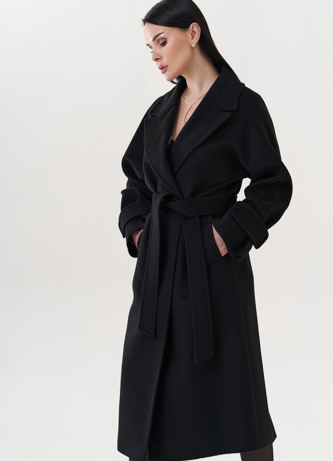 фото Пальто с английским воротником модель № 26722