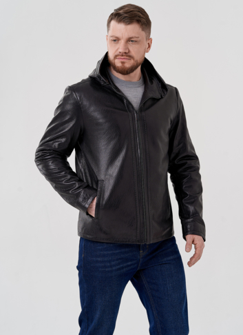 Мужская куртка из натуральной кожи 