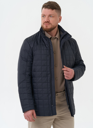 Мужская куртка синего цвета
